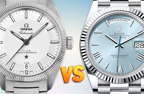 rolex or omega which is better|Rolex 228235 vs omega moonshine.